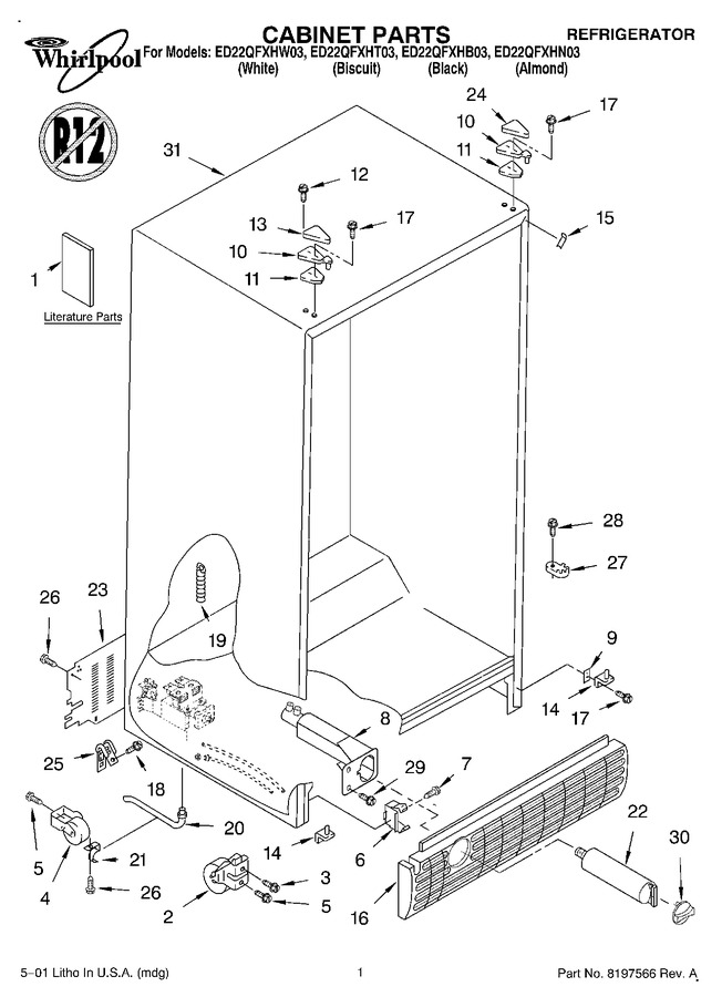 Diagram for ED22QFXHN03