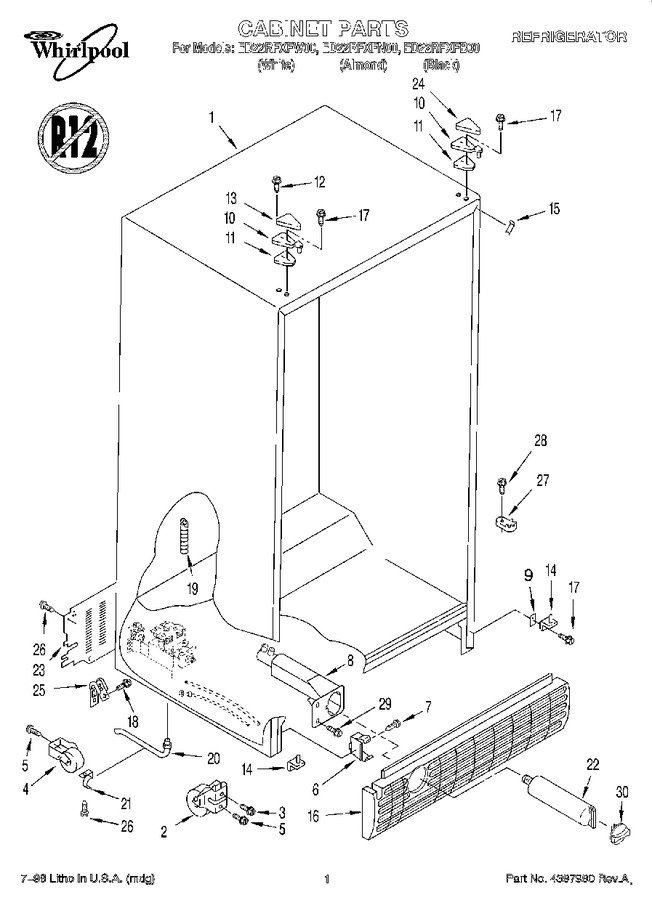 Diagram for ED22RFXFB00