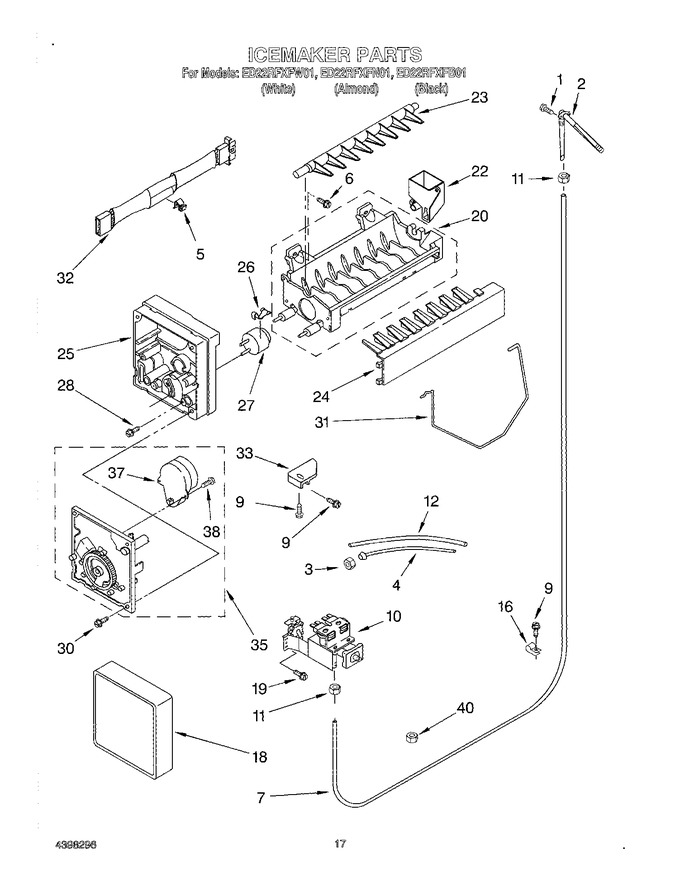 Diagram for ED22RFXFW01