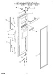 Diagram for 08 - Freezer Door