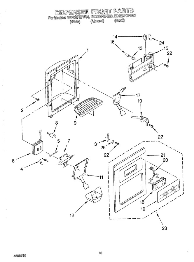 Diagram for ED22RFXFW03