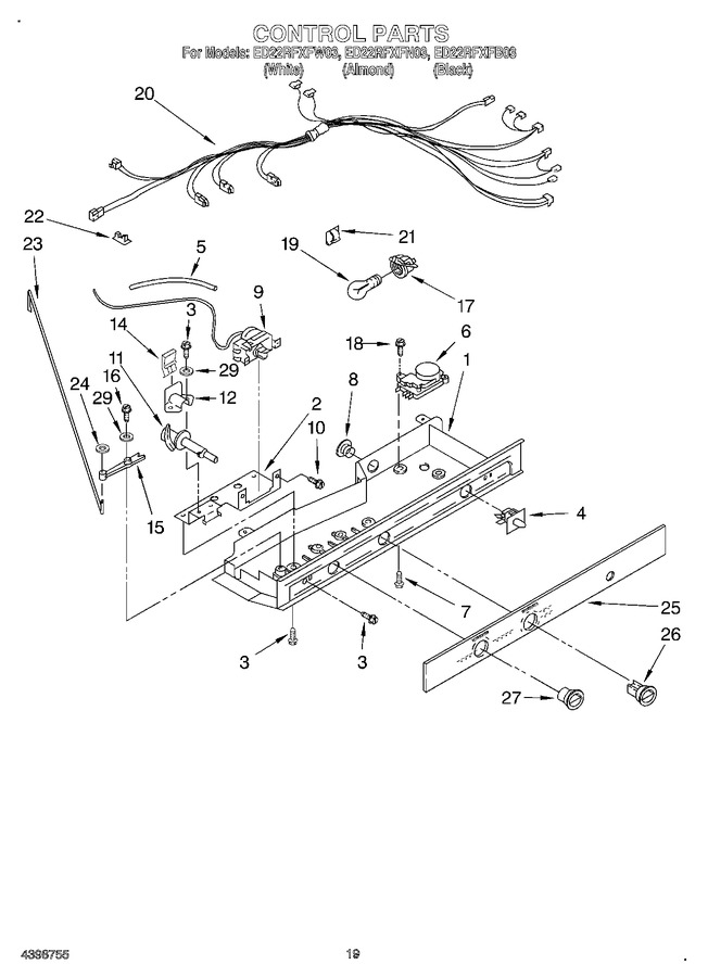 Diagram for ED22RFXFW03