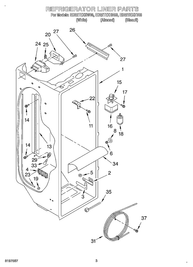 Diagram for ED22TEXHT03