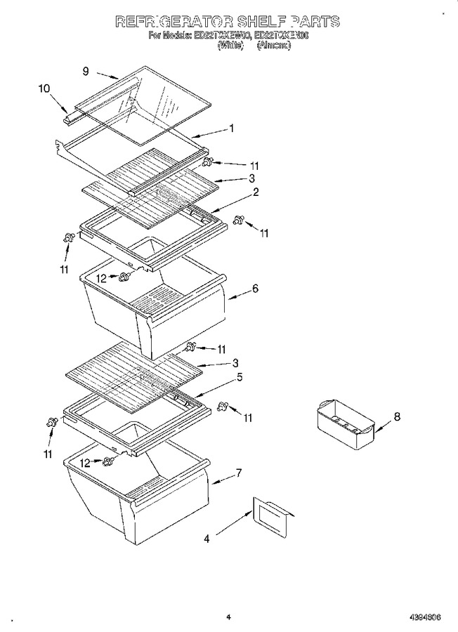Diagram for ED22TQXEW00