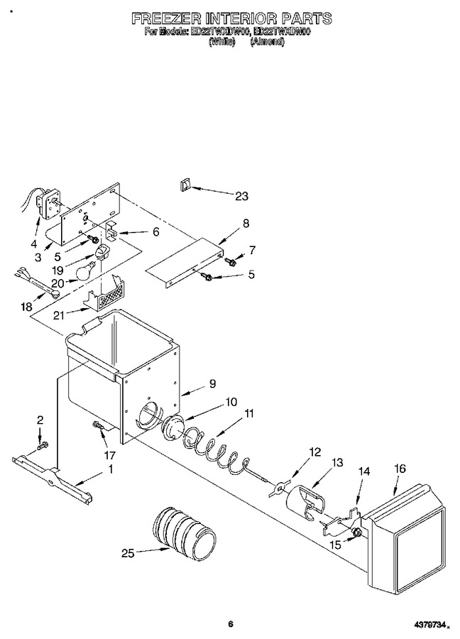 Diagram for ED22TWXDW00