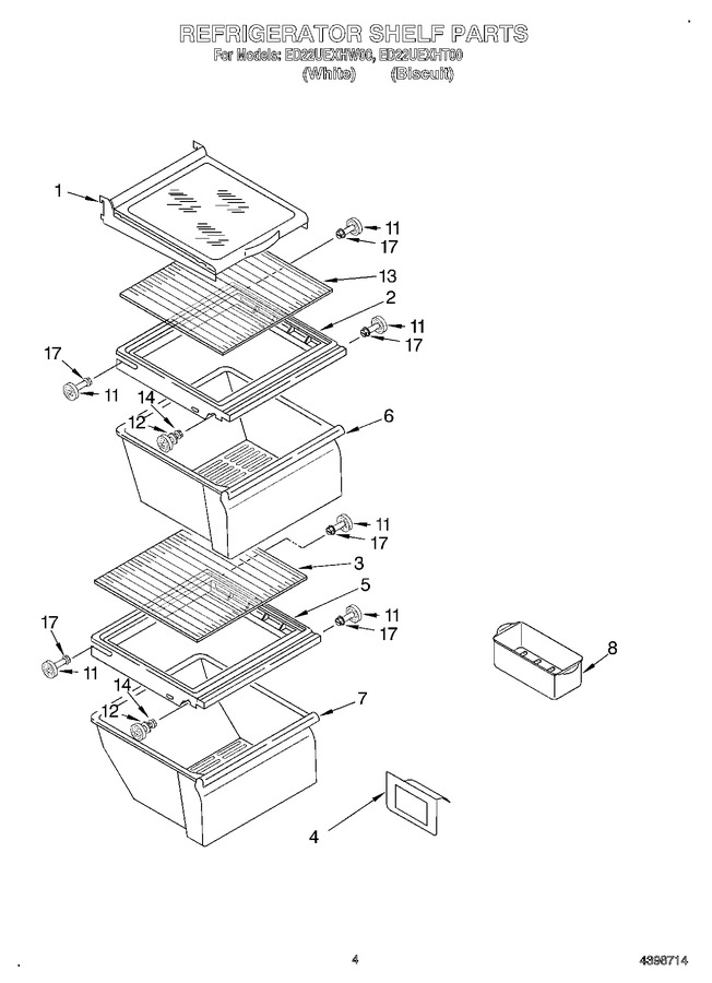 Diagram for ED22UEXHW00