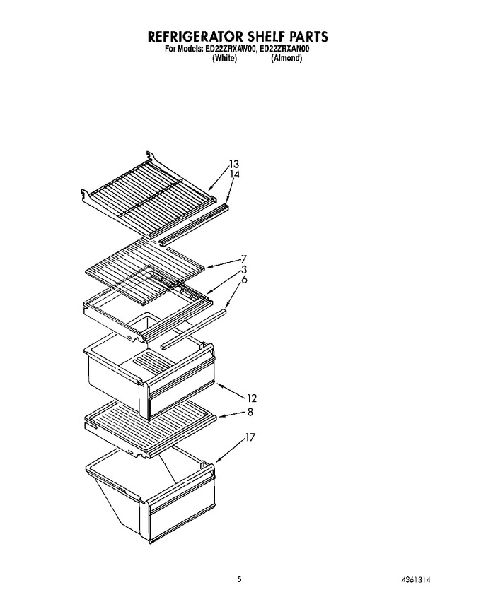 Diagram for ED22ZRXAN00