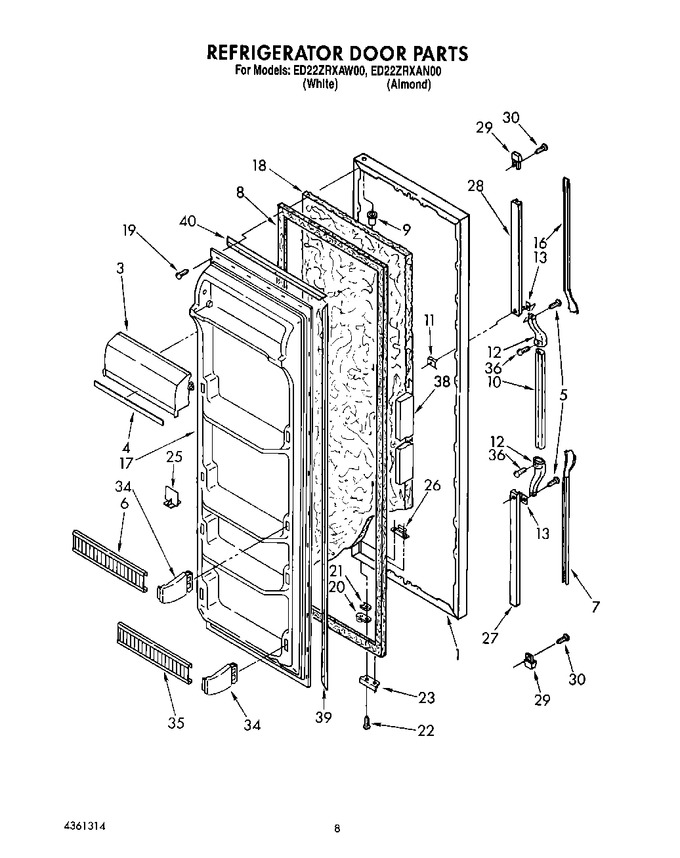 Diagram for ED22ZRXAW00