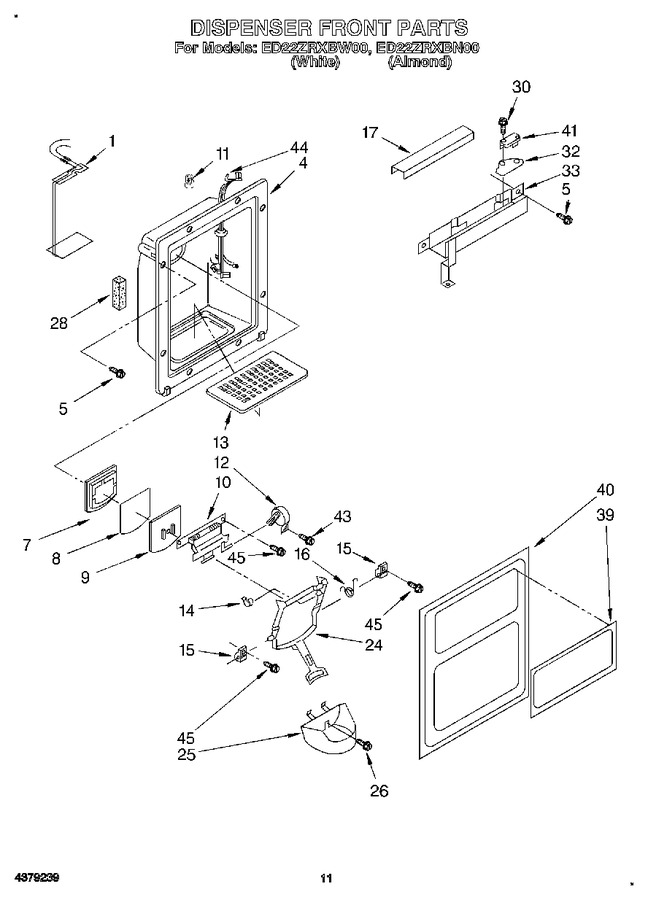 Diagram for ED22ZRXBW00