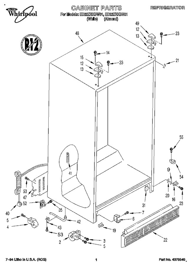 Diagram for ED22ZRXBW01