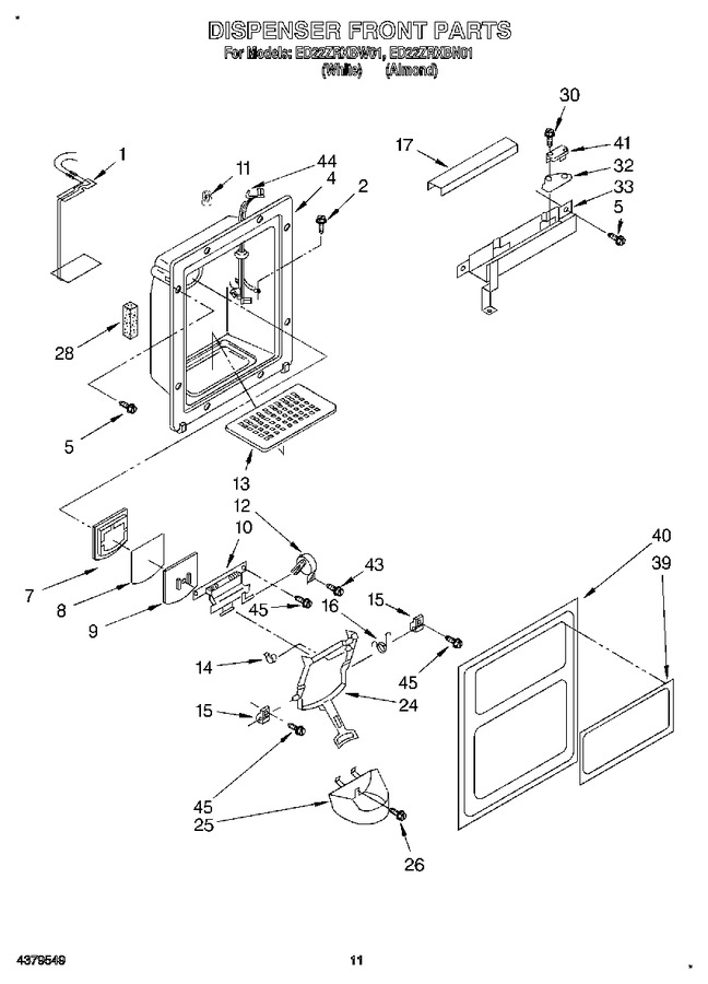 Diagram for ED22ZRXBW01