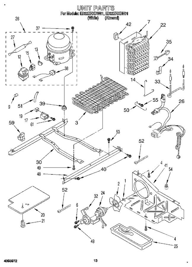 Diagram for ED22ZRXDW01