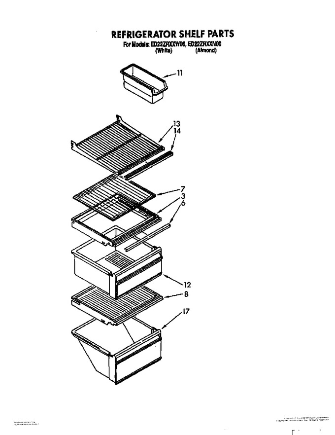 Diagram for ED22ZRXXW00