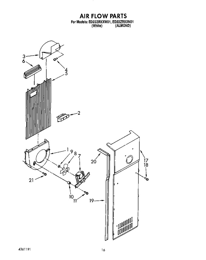 Diagram for ED22ZRXXW01