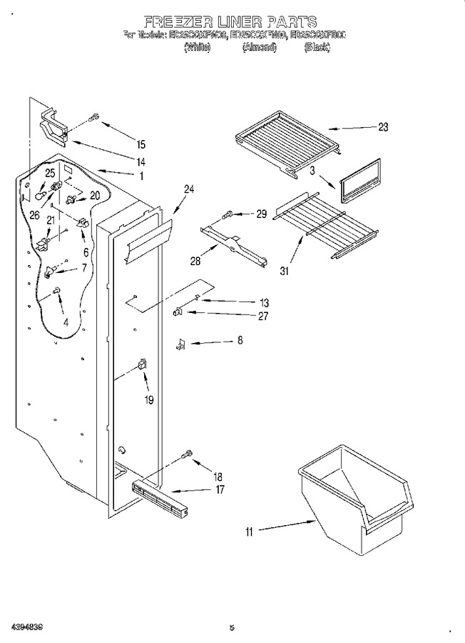 Diagram for ED25CQXFW00