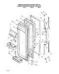 Diagram for 06 - Refrigerator Door