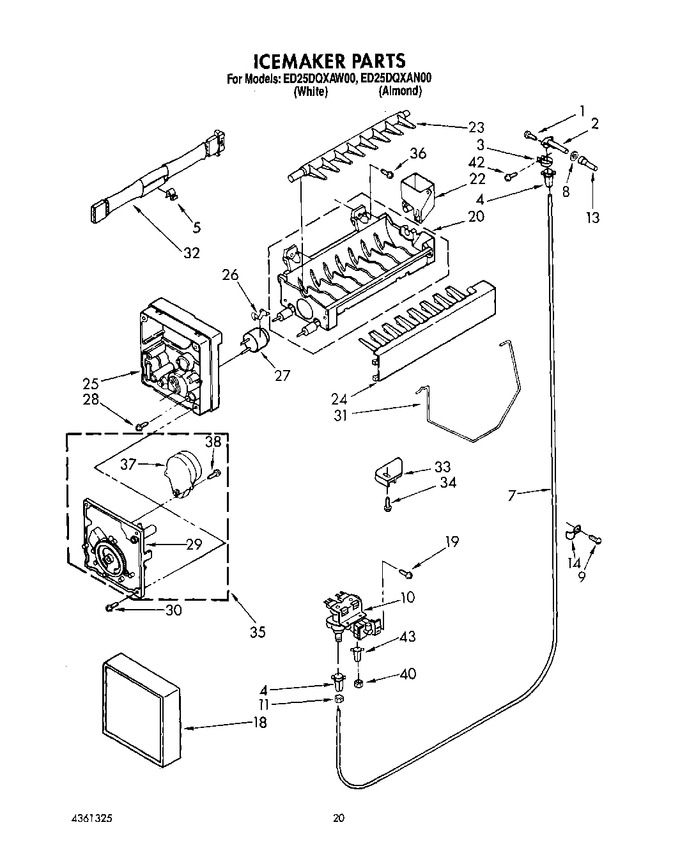 Diagram for ED25DQXAN00