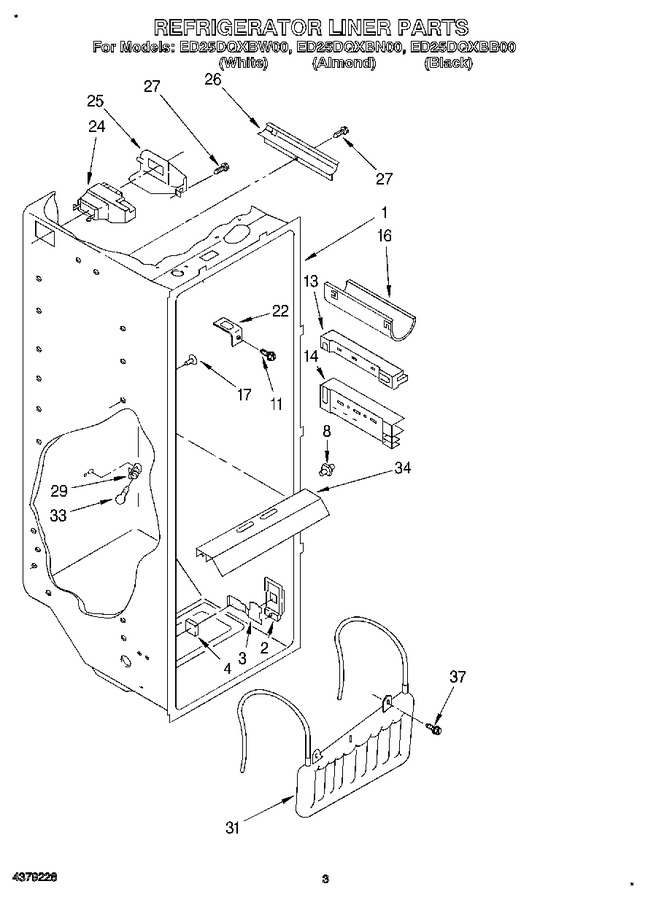 Diagram for ED25DQXBW00