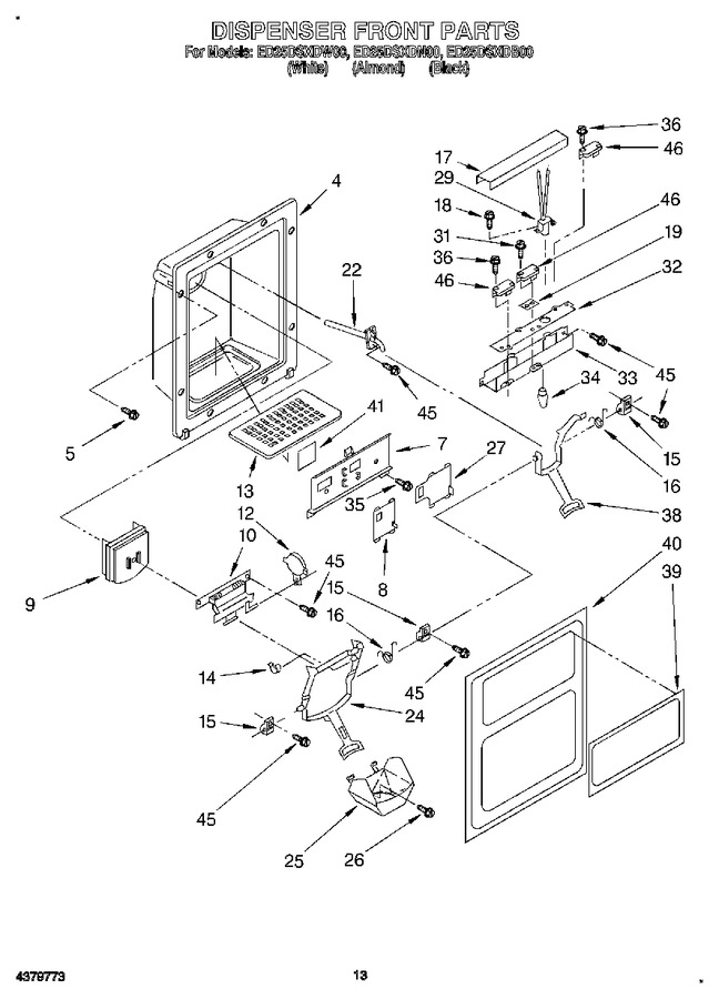 Diagram for ED25DSXDW00