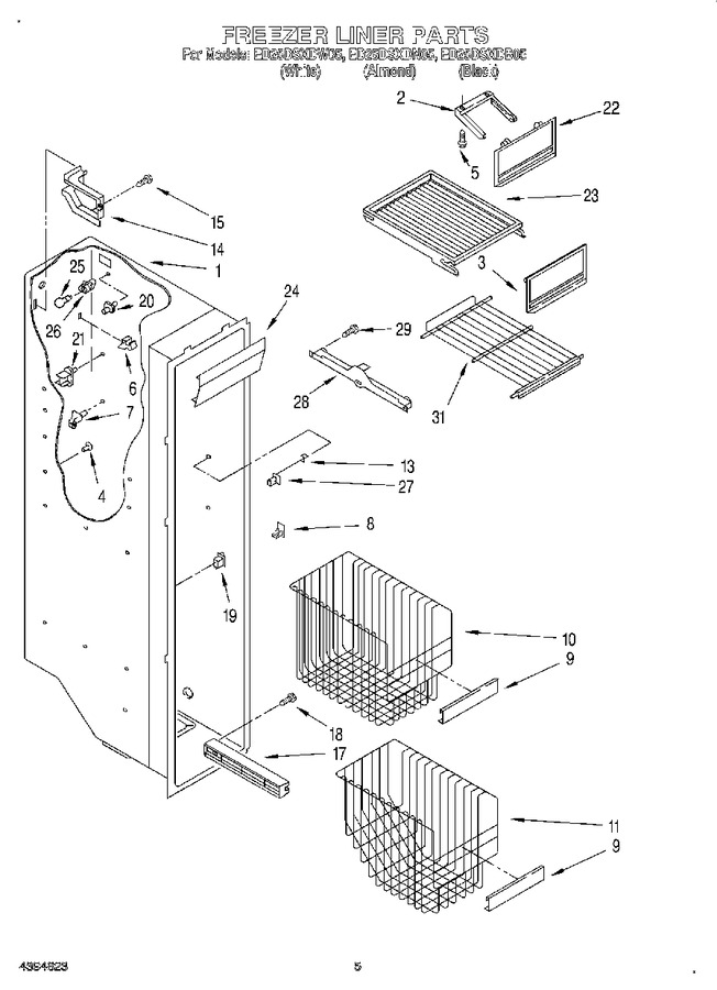 Diagram for ED25DSXDW05