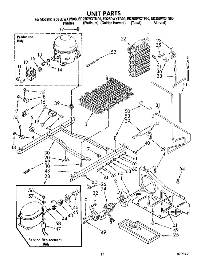 Diagram for ED25DWXTW00