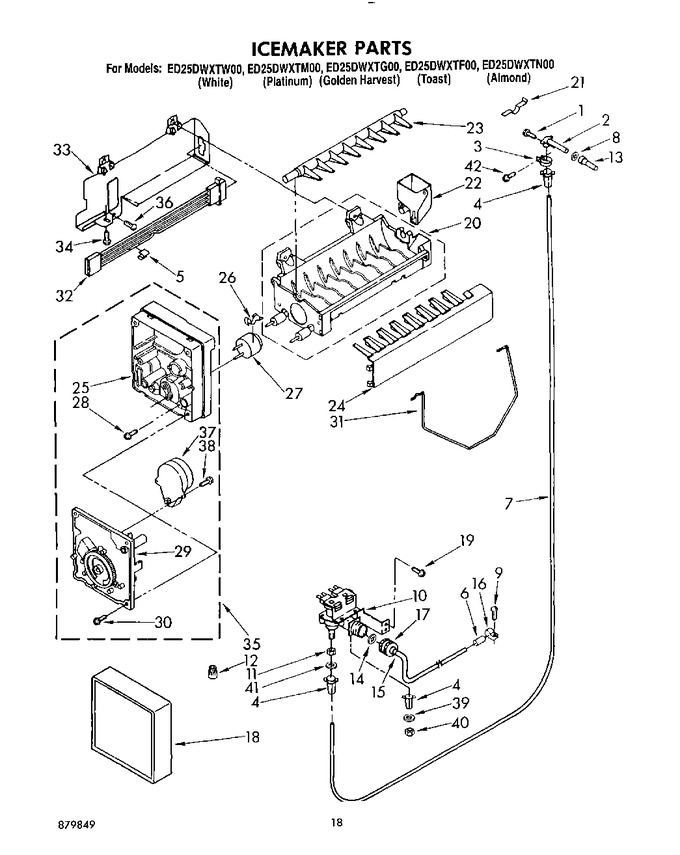Diagram for ED25DWXTW00