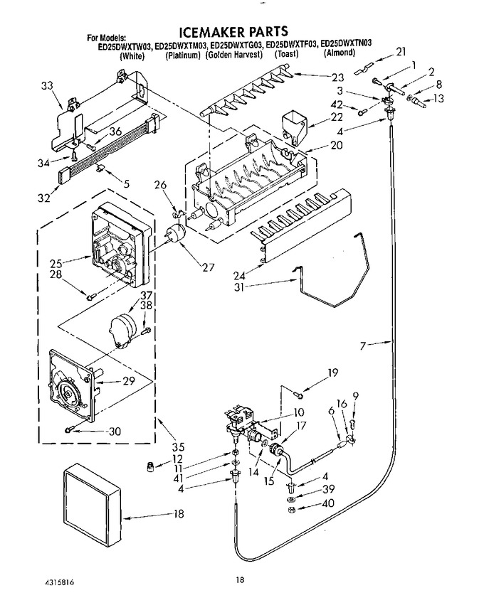 Diagram for ED25DWXTG03
