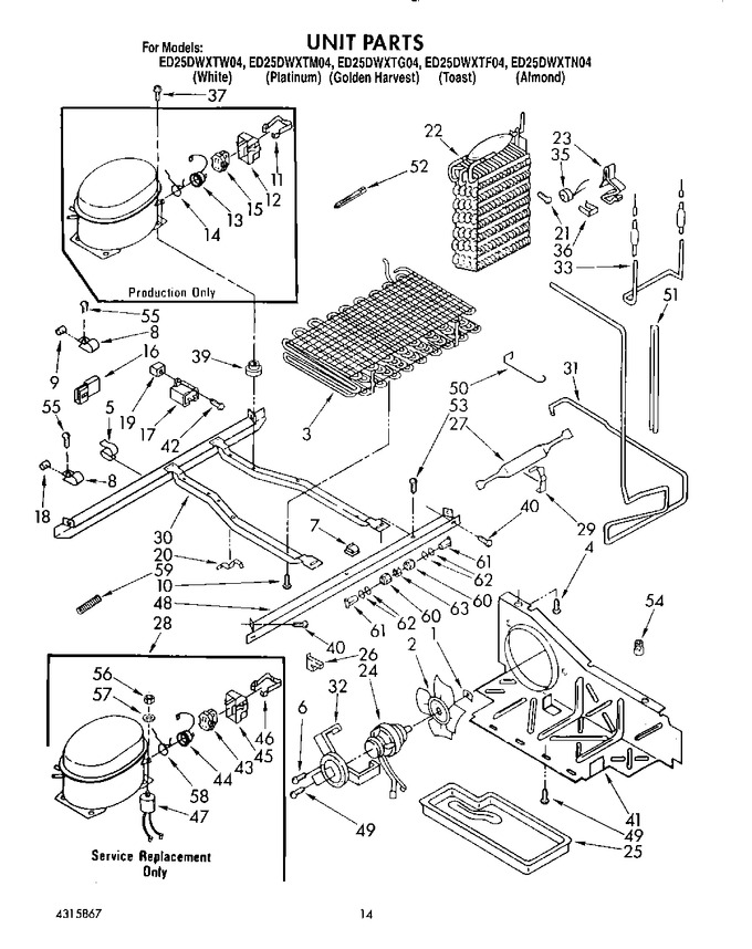 Diagram for ED25DWXTG04