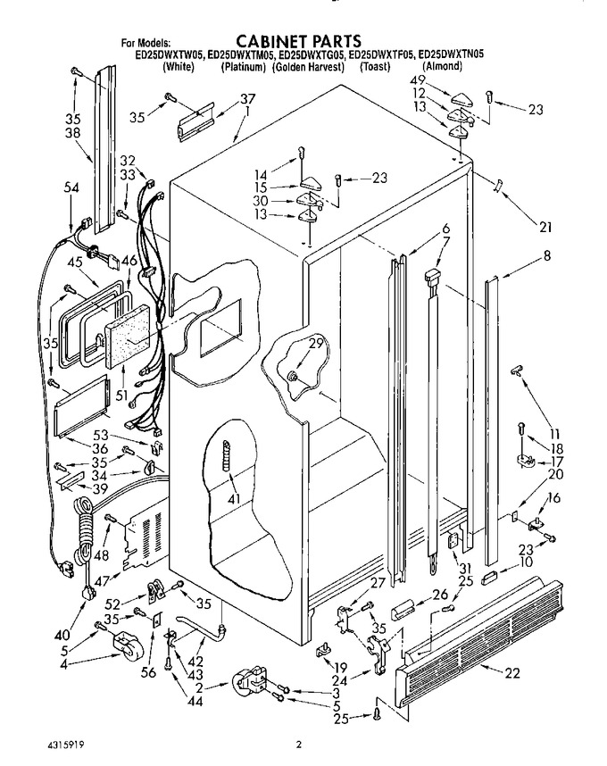 Diagram for ED25DWXTW05