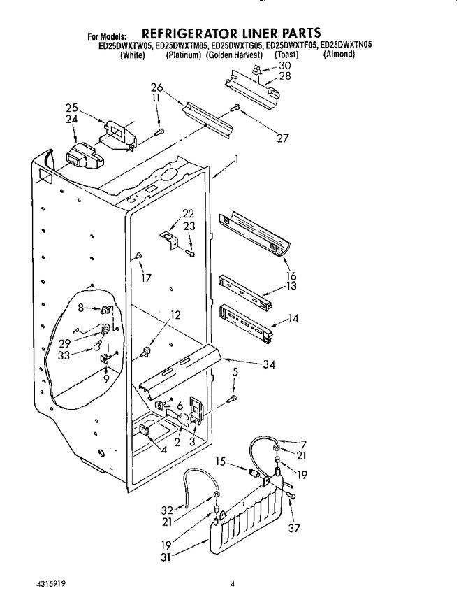 Diagram for ED25DWXTG05