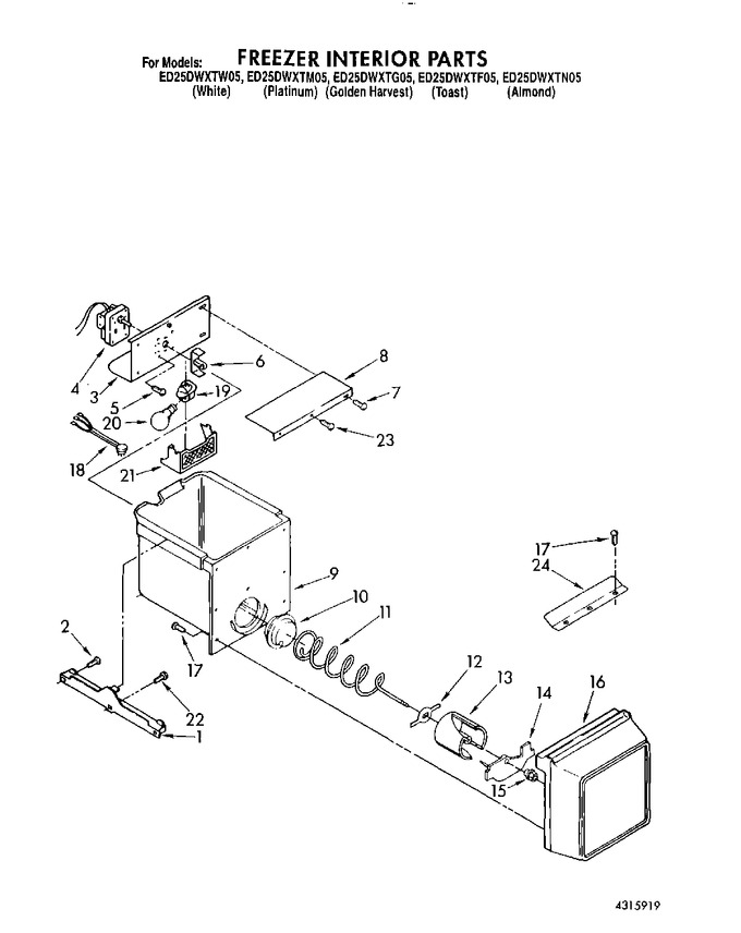 Diagram for ED25DWXTN05