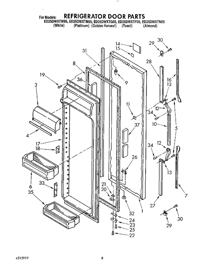 Diagram for ED25DWXTF05