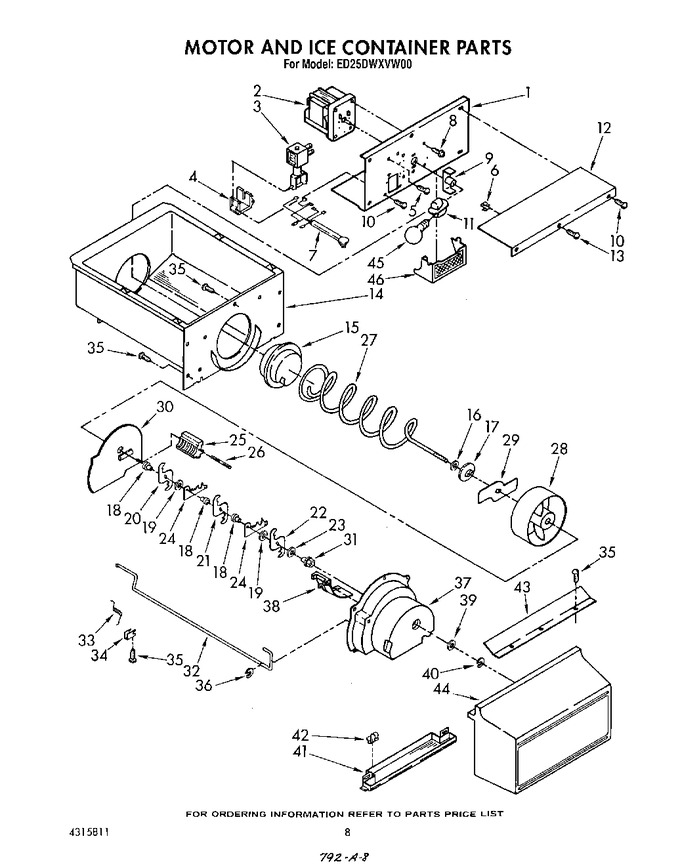 Diagram for ED25DWXVW00