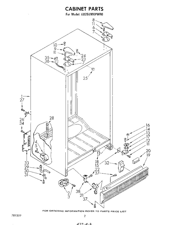 Diagram for ED25EMXPWR0