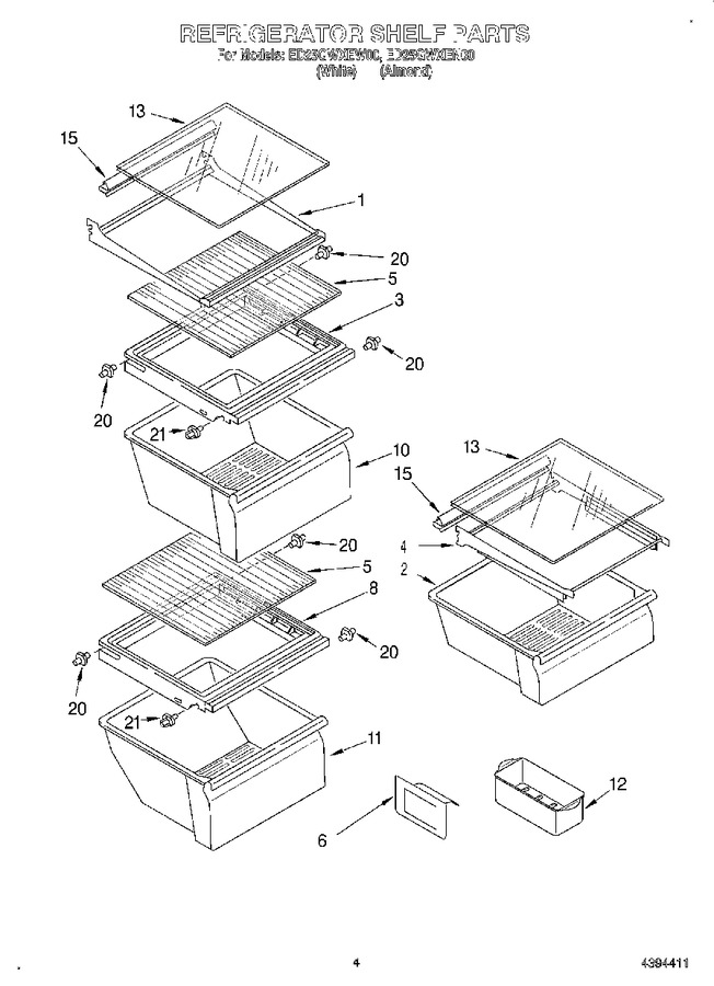Diagram for ED25GWXEW00
