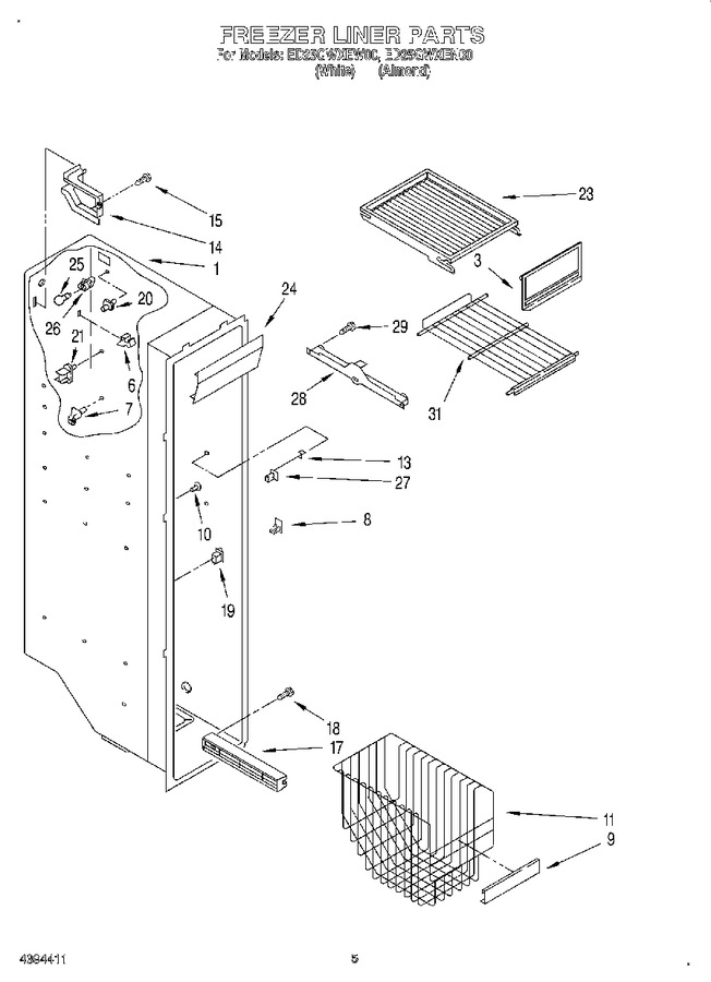 Diagram for ED25GWXEW00