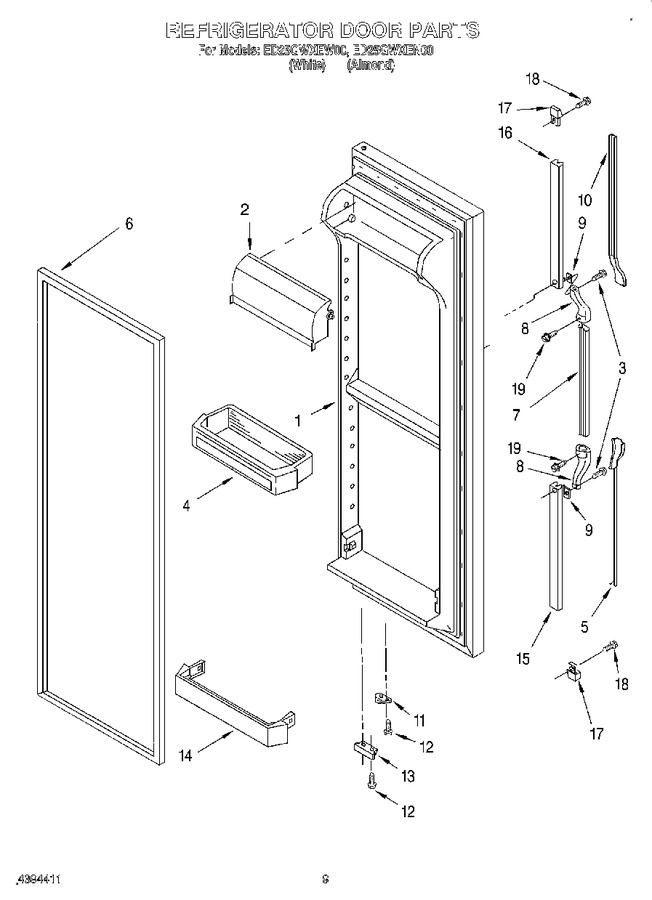 Diagram for ED25GWXEW00