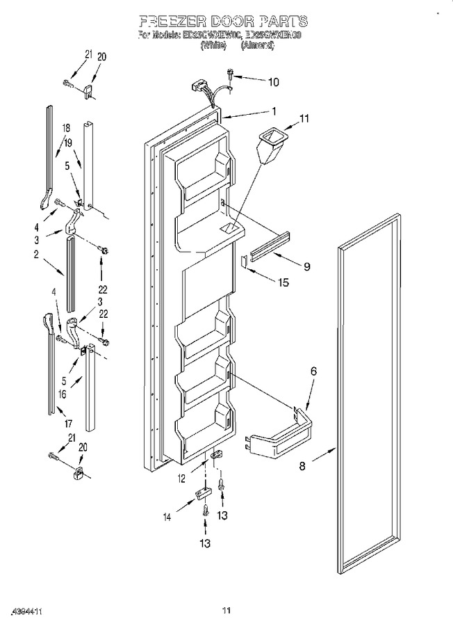Diagram for ED25GWXEW00