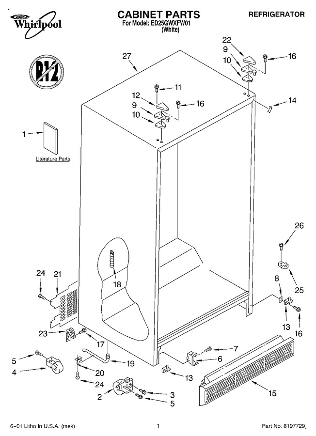 Diagram for ED25GWXFW01