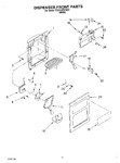 Diagram for 09 - Dispenser Front