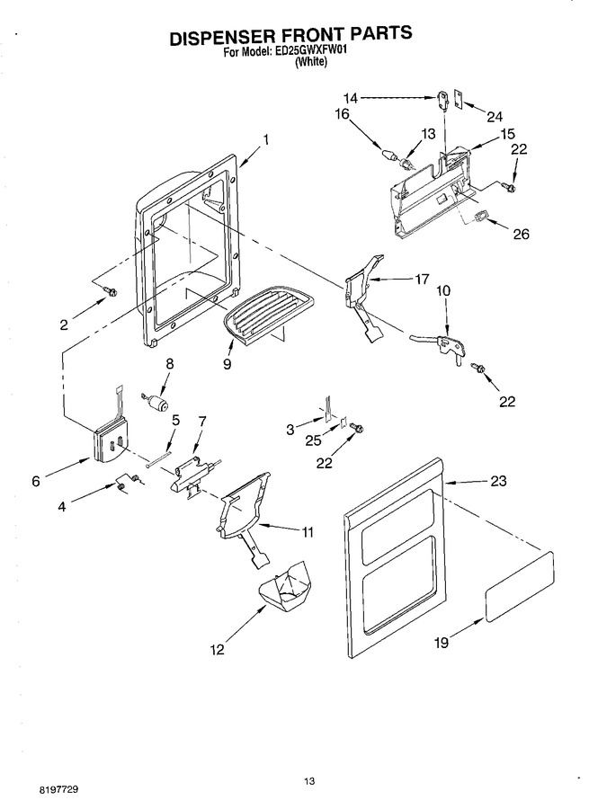 Diagram for ED25GWXFW01