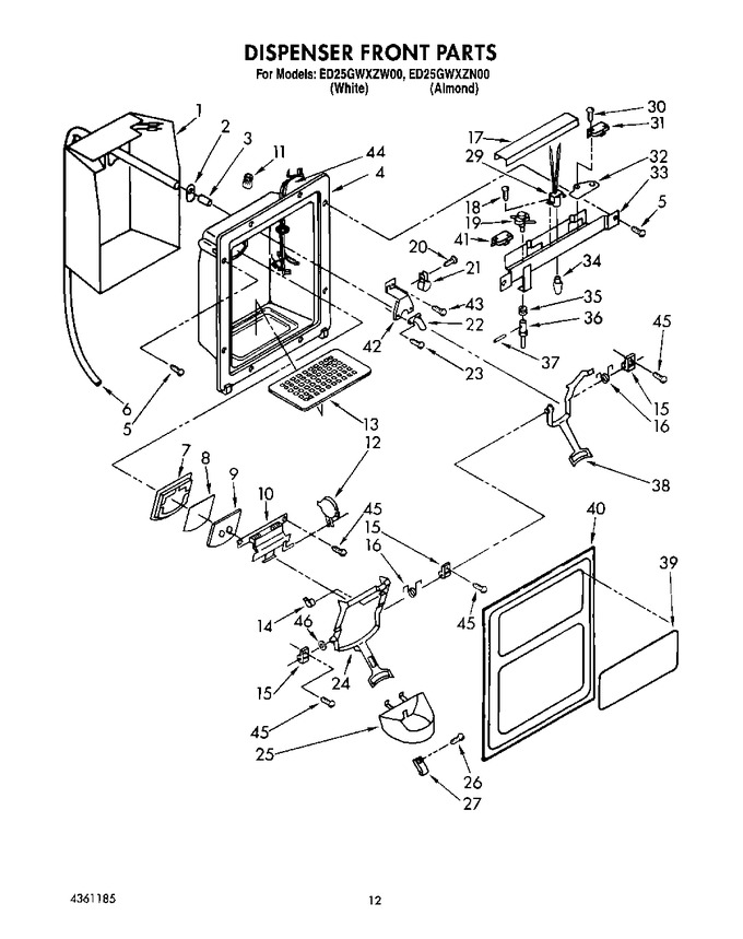 Diagram for ED25GWXZN00