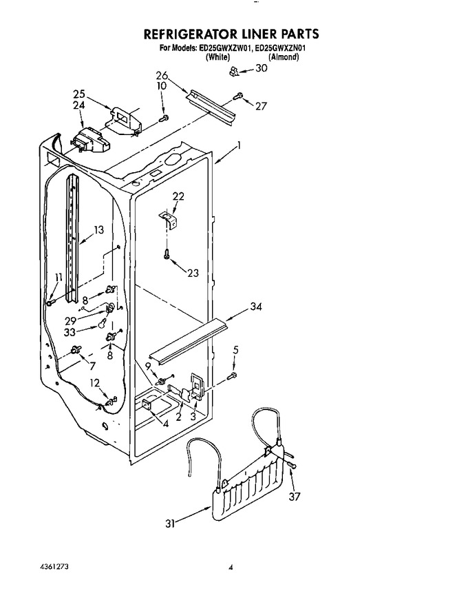 Diagram for ED25GWXZW01