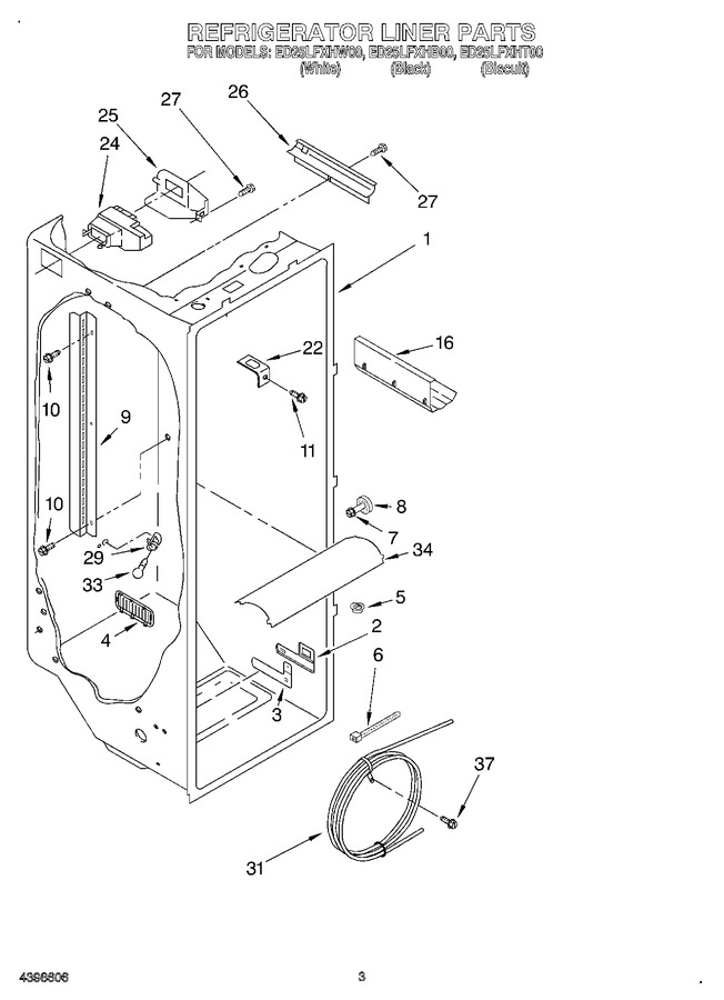 Diagram for ED25LFXHW00