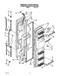Diagram for 08 - Freezer Door
