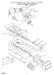 Diagram for 05 - Motor And Ice Container