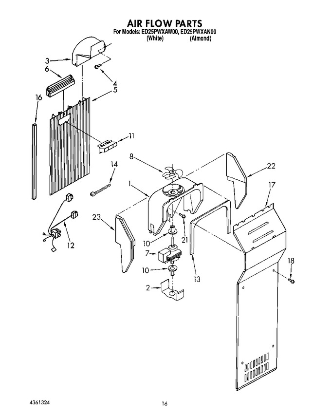 Diagram for ED25PWXAN00