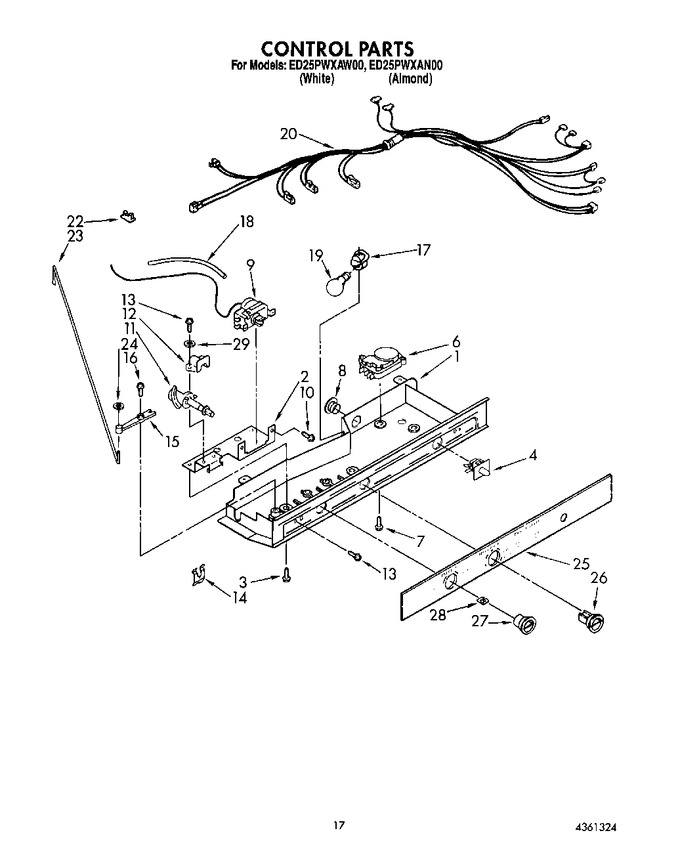 Diagram for ED25PWXAN00