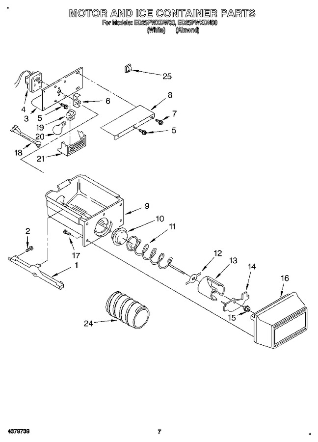Diagram for ED25PWXDW00