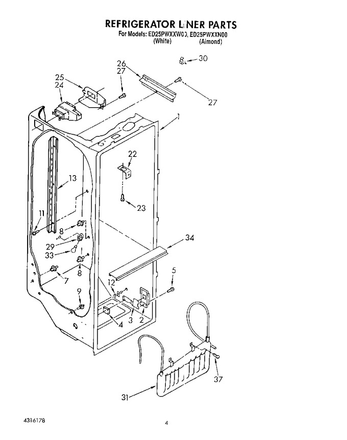 Diagram for ED25PWXXW00
